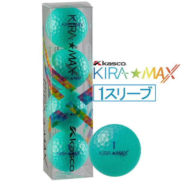 キャスコ ゴルフボール KIRA MAX (キラマックス) ［4球(1スリーブ
