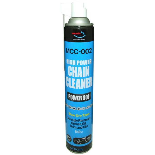 他サイト： エーゼット　チェーンクリーナー 840ml MCC-002/パワーゾル スプレー タイプ　AW608チェーンクリーナー840MLの商品画像