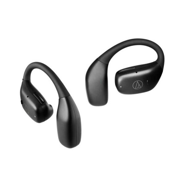 他サイト： オーディオテクニカ　ブルートゥースイヤホン 耳かけ型 [ ワイヤレス ( 左右分離 ) / Bluetooth 対応 / USB ] ブラック　ATH-AC5TW BKの商品画像