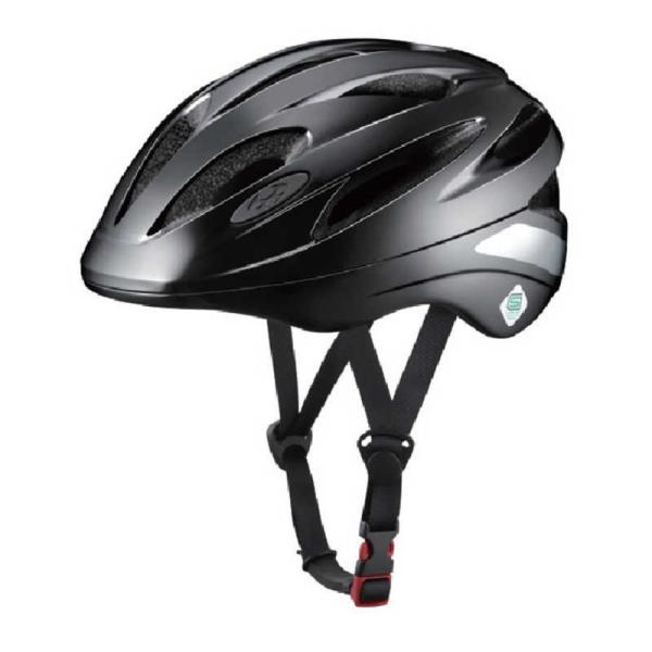 他サイト： オージーケーカブト　通学用自転車ヘルメット SN-13L(57〜59cm未満/ブラック) SN-13L　SN_13の商品画像