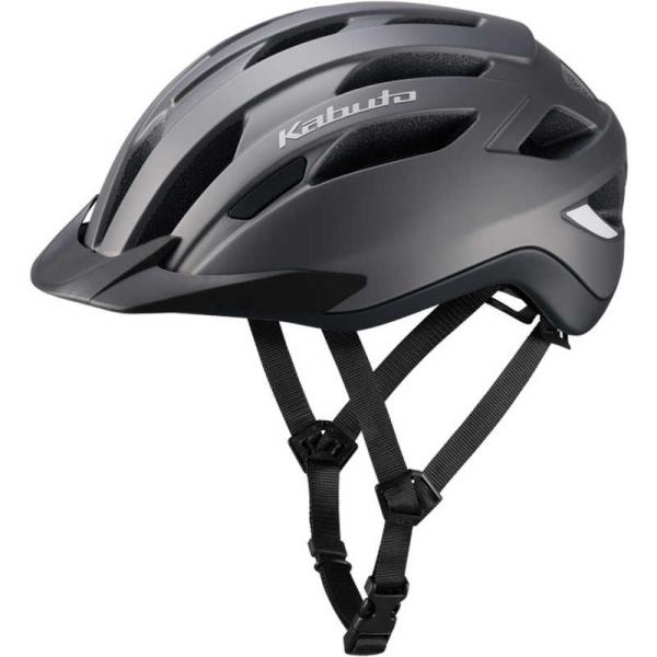オージーケーカブト　自転車用ヘルメット WR-X(57〜59cm/マットガンメタ) マットガンメタ　WR_X