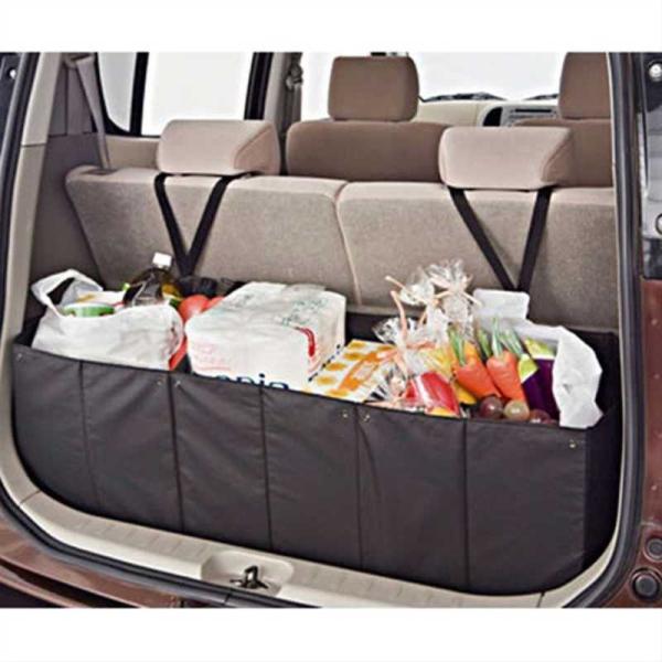 他サイト： BONFORM　7488-09BK 車用収納ボックス ユーティリティ 軽/普通車用 サイズ：30×90cm カラー：ブラック　748809BKブラックの商品画像