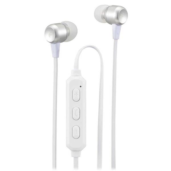 オーム電機　ワイヤレスステレオインナーホン AudioComm ［ワイヤレス(左右コード) /Bluetooth］ シルバー　HP-W173N-S