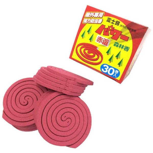 他サイト： 児玉兄弟商会　パワー森林香 赤箱 30巻入　コダマ205301_の商品画像