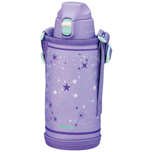 他サイト： ピーコック　ストレートドリンクボトル [800ml ワンタッチ] パープルスター　AJC-F82の商品画像