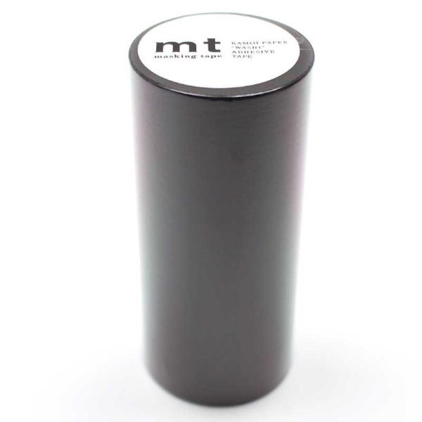 他サイト： カモ井加工紙　マスキングテープ mt 1P マットブラック 100mm 　MT10W207の商品画像