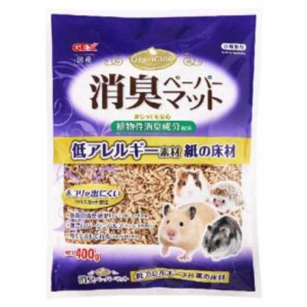 他サイト： ジェックス　ハムキュート 消臭ペーパーマット 400g　の商品画像