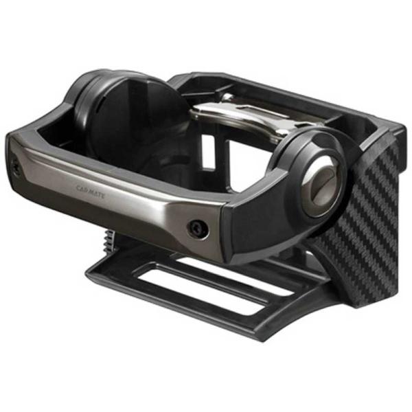 他サイト： カーメイト　ダンパー内蔵ドリンクホルダーブラックメッキ　DZ435の商品画像