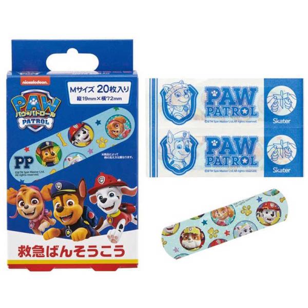 他サイト： スケーター　救急バンソウコウ パウ・パトロール21　QQB1の商品画像