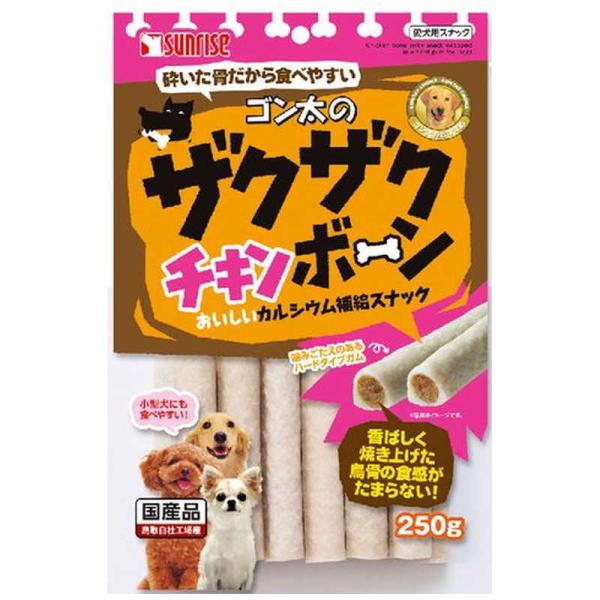 他サイト： マルカン　ゴン太のザクザクチキンボーン 250g　の商品画像