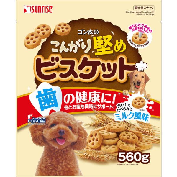 他サイト： マルカン　ゴン太のこんがり堅めビスケット560g　の商品画像