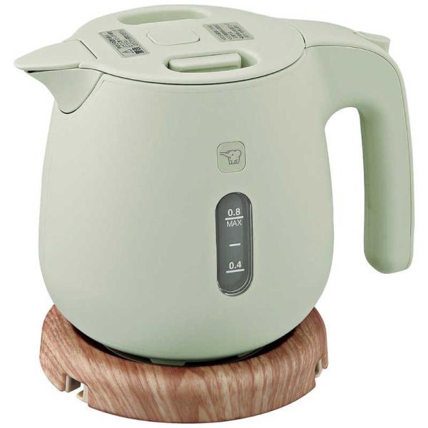 象印マホービン　ZOJIRUSHI　電気ケトル ダスティグリーン [0.8L]　CK-SA08