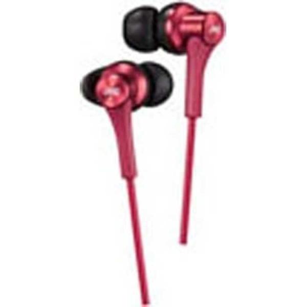 JVC�@�C���z�� �J�i���^ ���b�h [��3.5mm �~�j�v���O]�@HA-FR46-R