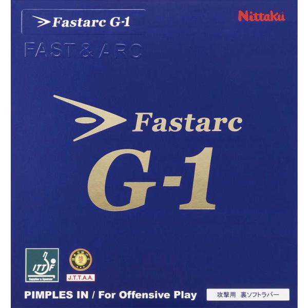 他サイト： ニッタク　裏ソフトラバー ファスターク G-1FASTARC G-1 MAX レッド [裏ソフト /スピン]　NR8702の商品画像