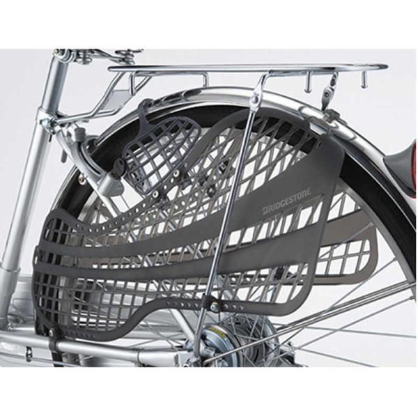 BRIDGESTONE（ブリヂストン） 26型自転車対応 フットガード(スモーク 