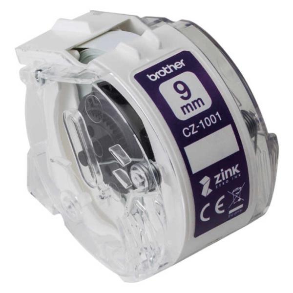 �u���U�[�@brother�@�s�[�^�b�`�J���[(P-touch Color)��p ���[���J�Z�b�g(9mm��)�@CZ-1001