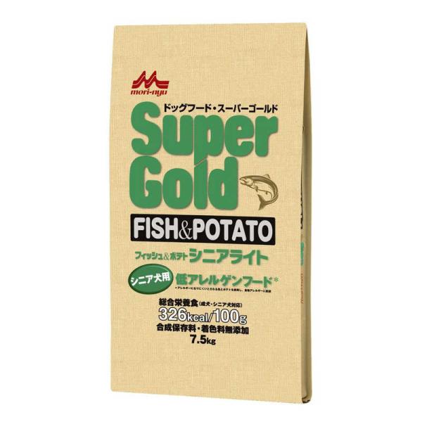他サイト： 森乳サンワールド　SGフィッシュ&amp;ポテト シニアライト 7.5kg　の商品画像
