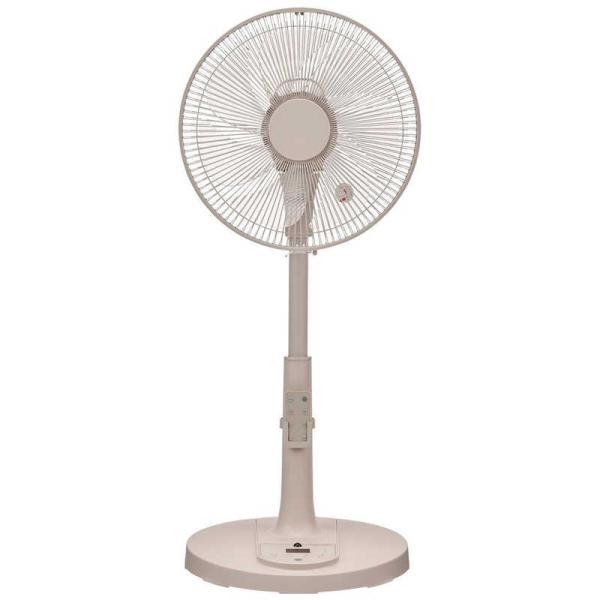 ユアサ 温度センサー搭載 液晶付きDC扇風機 ［DCモーター搭載