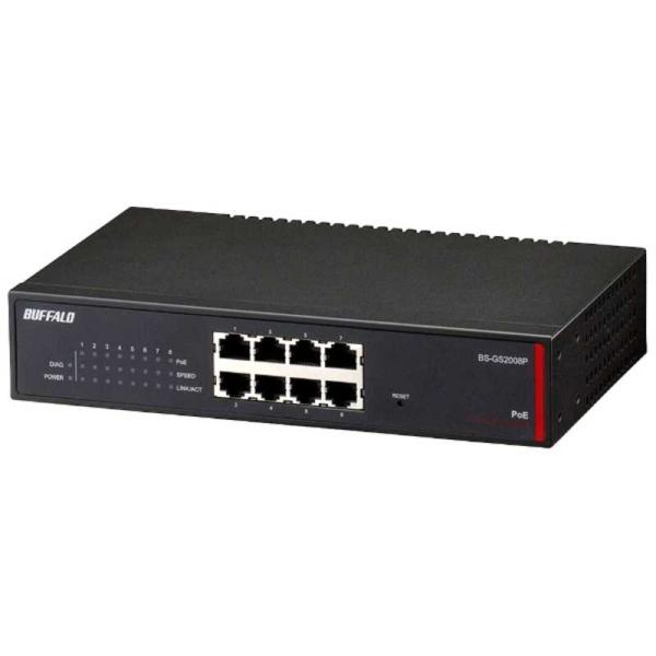 BUFFALO（バッファロー） スマートスイッチ(8ポート・Gigabit対応・AC 