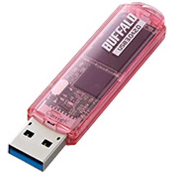 BUFFALO�@USB3.0�������uMac/Win�v(64GB�E�s���N)�@RUF3-C64GA-PK