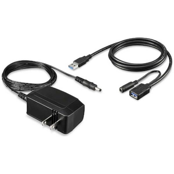 他サイト： BUFFALO　ポータブルHDD向け 給電用ACアダプター　AC-DC5PSC2の商品画像