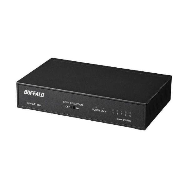 BUFFALO BUFFALO スイッチングハブ[5ポート・Giga対応・電源内蔵