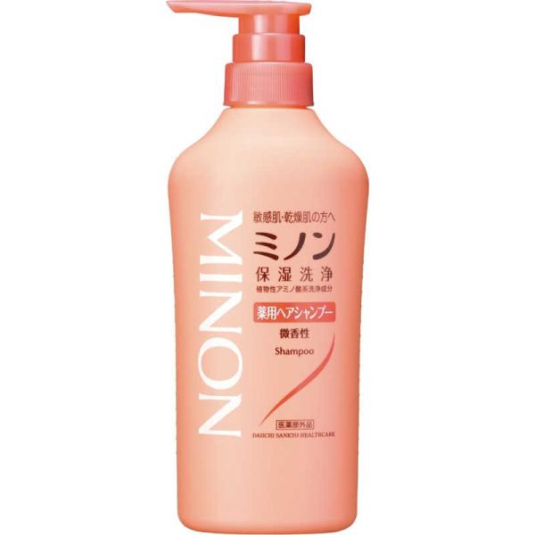 他サイト： 第一三共ヘルスケア　ミノン 薬用ヘアシャンプー(450ml)　の商品画像