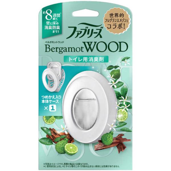 他サイト： P＆G　ファブリーズ W消臭トイレ用 ベルガモットウッド 本体6.3mL　の商品画像