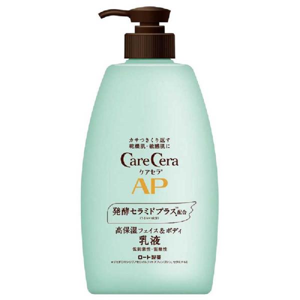 ロート製薬　CareCera(ケアセラ)APフェイス&amp;ボディ乳液 大容量ポンプ 本体 400mL　