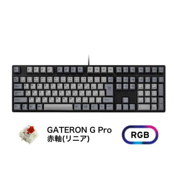 iKBC CD108 RGB 日本語 赤軸 IKBC キーボード CD108 RGB(赤軸) ［有線 /USB］ ブラック IK-CD108-G