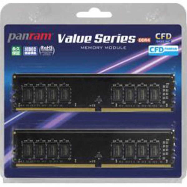 CFD デスクトップ用メモリ CFD Panram DDR4-2666 288pin DIMM W4U2666PS-4GC19  :4988755044721:コジマ!店 通販 