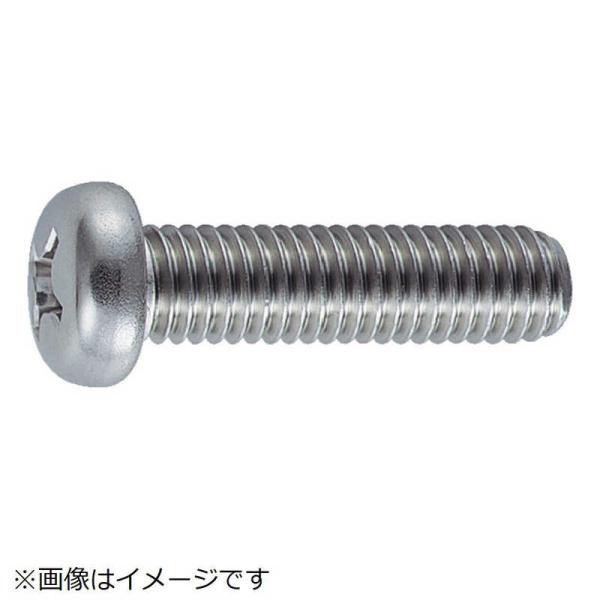 他サイト： トラスコ中山　ナベ頭小ネジ ステンレス サイズM3X12 170本入 　B050312の商品画像