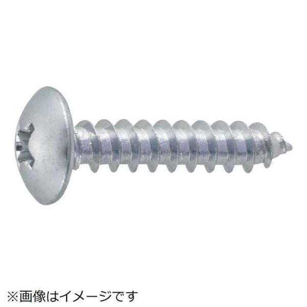 他サイト： トラスコ中山　トラス頭タッピングねじ 三価白 M4X30 49本入　B7420430の商品画像