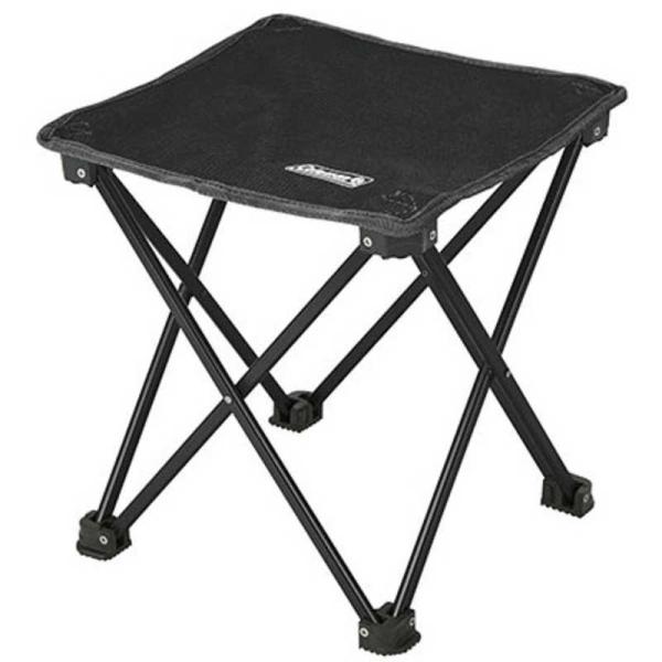 他サイト： コールマン　コンパクトトレッキングスツール(約260×260×260mm/ブラック)　2000021982の商品画像