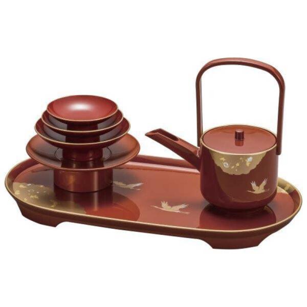 まえじゅう漆器　屠蘇器 光輝　7L015