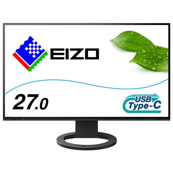 EIZO　PCモニター FlexScan ブラック [27型 /WQHD(2560×1440） /ワ...