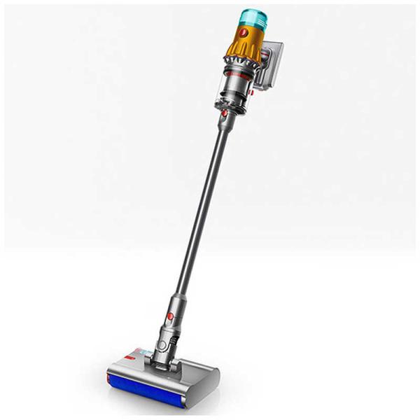 ダイソン　dyson　スティッククリーナー V12s Detect Slim Submarine サイクロン式 コードレス イエロー/アイアン/ニッケル　SV46SU