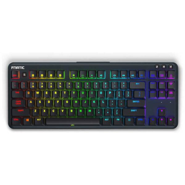 まとめ買いでお得 Kb496 Fg Kb 英語配列 静音赤軸 ゲーミングキーボード Ministreak Fnaticgear マウス キーボード 入力機器