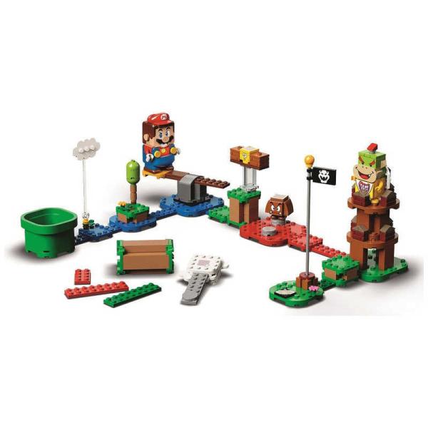 レゴ スーパーマリオ レゴマリオ と ぼうけんのはじまり スターターセット ブロック 価格比較 価格 Com