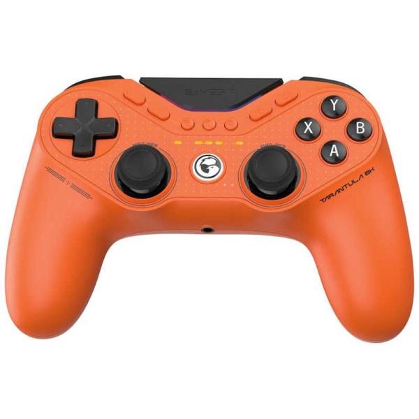 GAMESIR　GameSir Tarantula 8K PC 有線ゲーミングコントローラー ポーリングレート 8000Hz Switch/Switch2/WindowsPC対応 Orange　