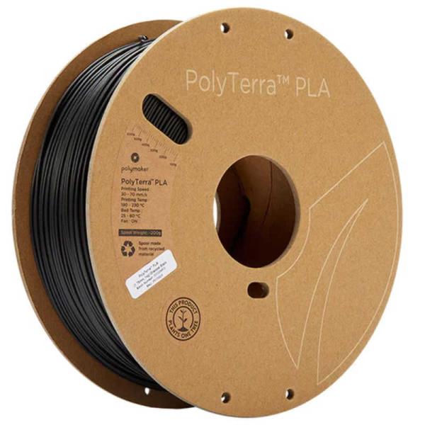 ポリメーカ(Polymaker) 3Dプリンタ?用フィラメント PolyTerra PLA 1.75mm径 1000g Charcoal B
