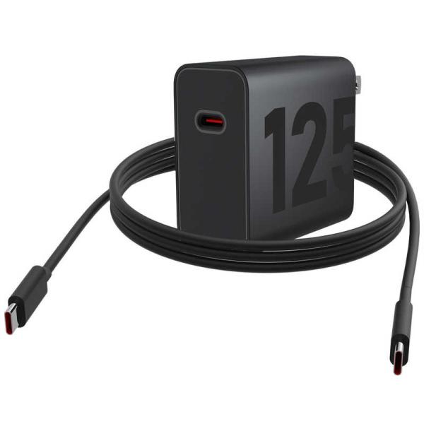 AC充電器 モトローラ SJMC1251-JP [125W TurboPower GaN USB PD3.0 Charger]
