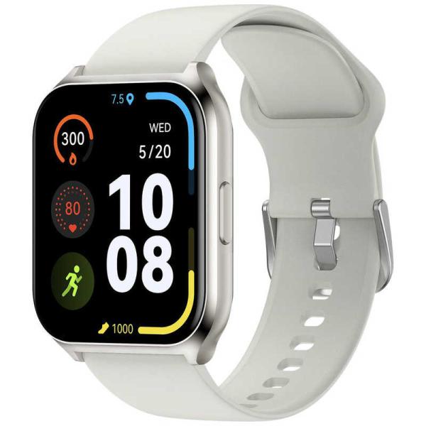 ROA　スマートウォッチ Watch 2 Pro シルバー HAYLOU　HL-W2PSVN