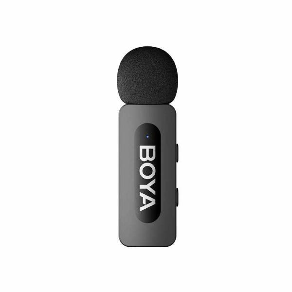 BOYA�@Wireless mic Type-C�Ή� ���w���� �X�}�z/�^�u���b�g�p �u���b�N�@BY-V20 ���i�摜1