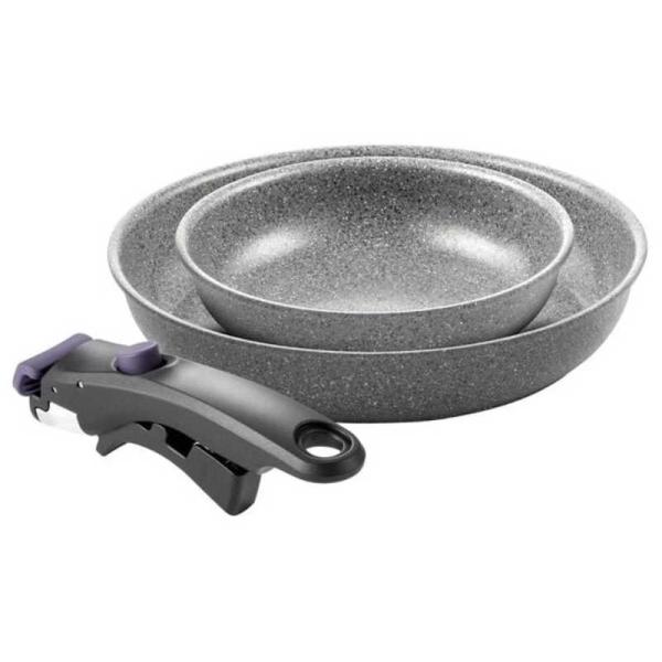 バッラリーニ　《IH・ガス火対応》フライパン ヴィンチ(24cm・28cmセット)　Z1029-793
