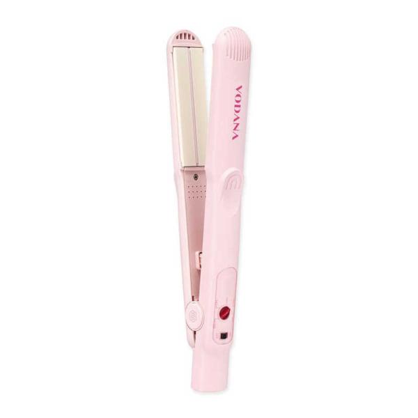 WONDERLINE　ストレートアイロン ソフトバーフラットアイロン VODANA ボダナ 25mm 120℃〜200℃ 海外対応 交流(コード)式 ピンクバニラ　PANFD10R_PV WONDERLINE ストレートアイロン ソフトバーフラットアイロン VODANA