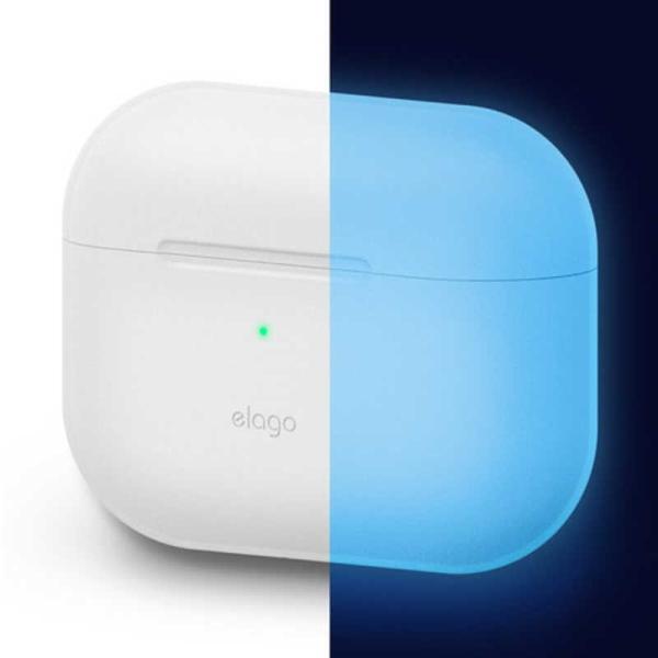ELAGO�@ORIGINAL BASIC �V���R���P�[�XforAirPodsPro�@EL_APPCSSCOB_NB Nightglow Blue