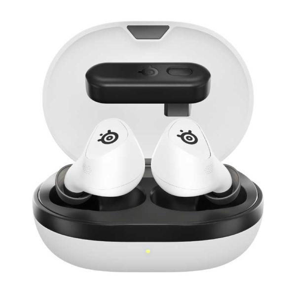 STEELSERIES　Arctis GameBuds White [ ワイヤレス ( Bluetooth ) / 両耳 / イヤホンタイプ ] 　61682J
