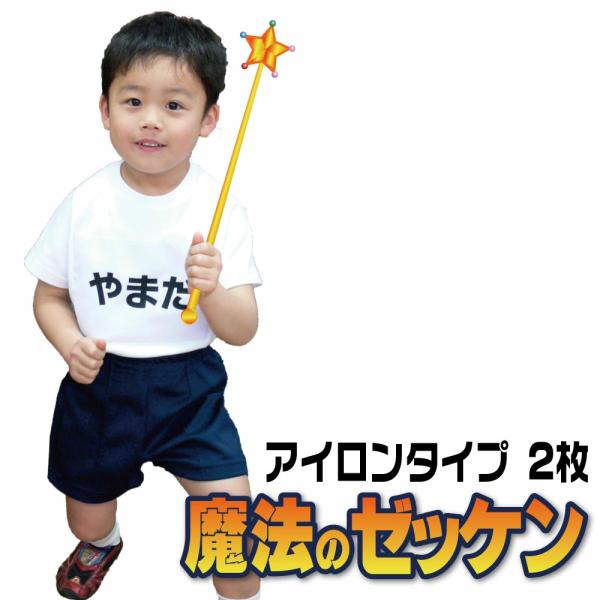 アイロンタイプをお探しの方に朗報!印刷 カット済 届いたらすぐ使えるゼッケンサイズ指定OK 園や学校の指定も安心縦向き横向きOK書体も豊富頑丈でシワになりにくい 色落ちしない遠くからでも文字がくっきりキレイな仕上がり       日本製の安...