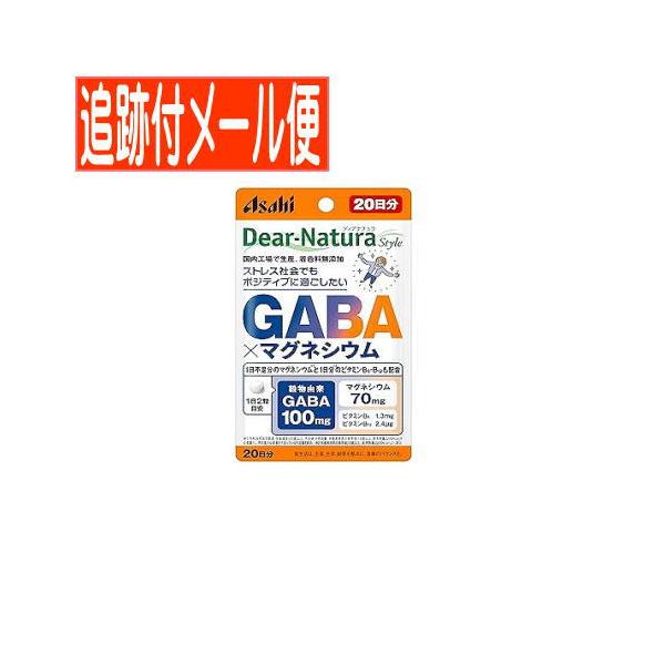 【メール便送料無料】ディアナチュラスタイル　ＧＡＢＡ×マグネシウム（４０粒）